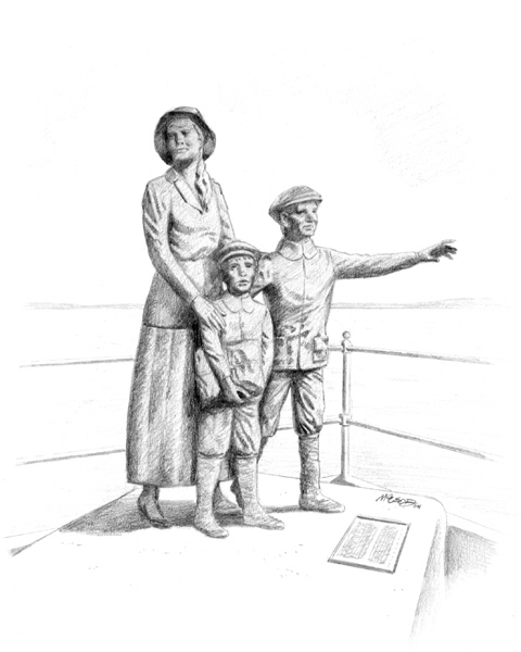 Annie Moore & sons 2004 9" x 12"