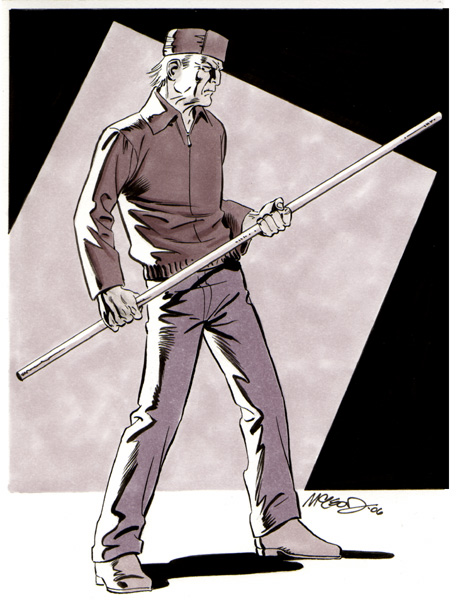 Stick ('06) 6" x 8"